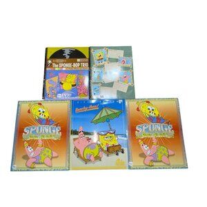 Set of SpongeBob SquarePants Sponge Slam & Beachy-Keen 2-Pocket Folders & Spiral